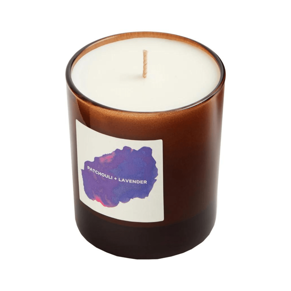 EARTHY Patchouli + Lavender Candle 