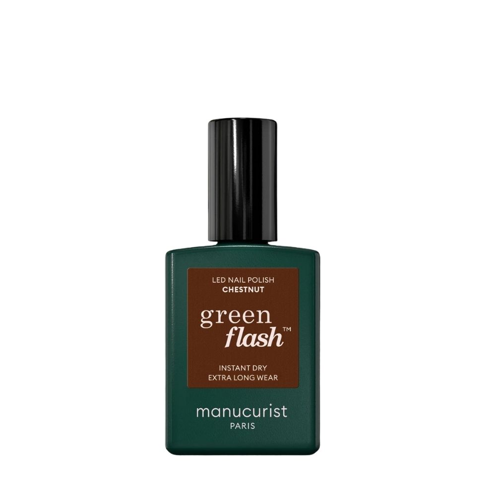 Green Flash Nail Polish Chestnut Green Flash Nail Polish Chestnut