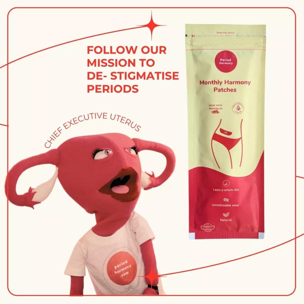 Period Harmony Monthly Cramp Soothing Patches 