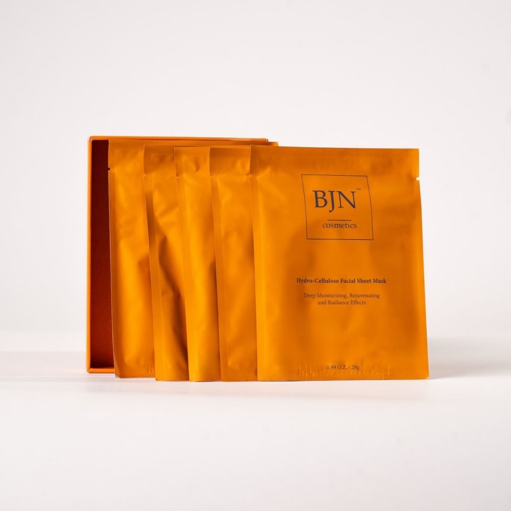 Hydro Cellulose Lotion Facial Sheet Masks Box (5pcs.) 