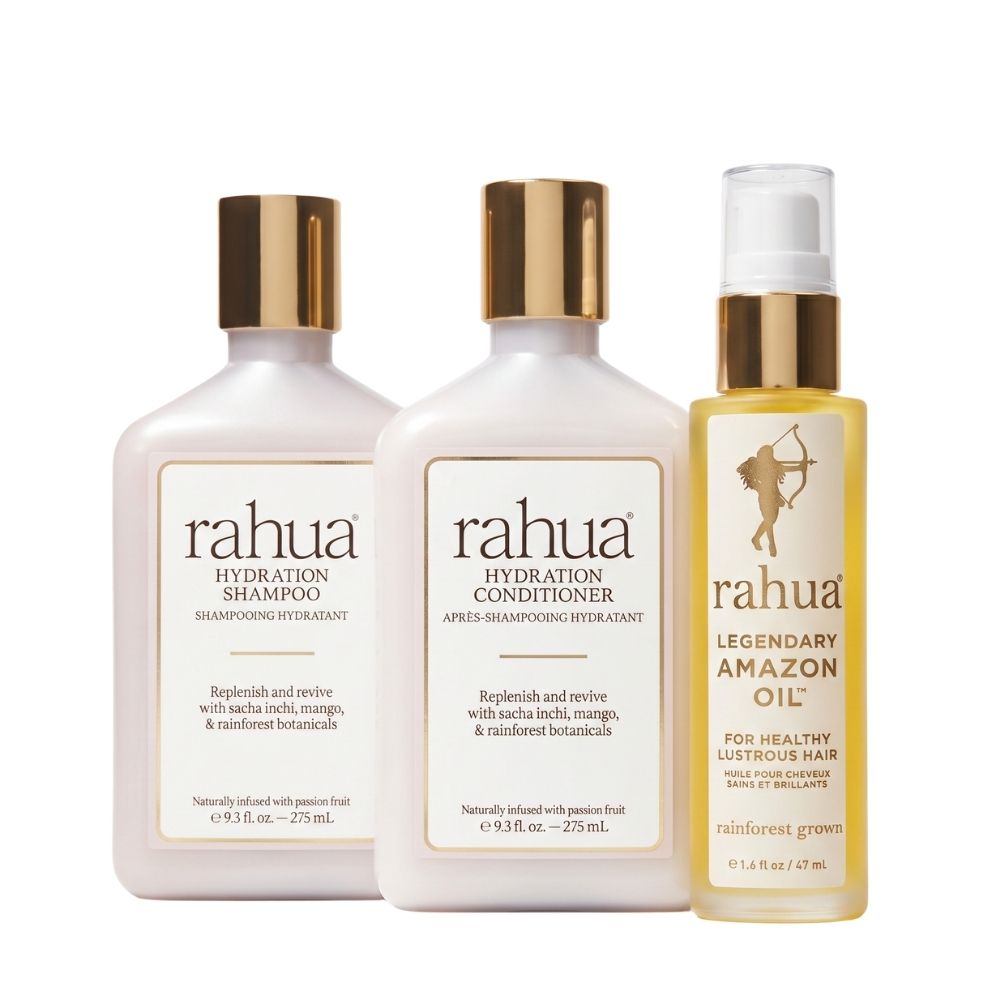 Rahua Hydration Trio: Shampoo & Conditioner & Legendary Amazon Oil Rahua Hydration Trio: Shampoo & Conditioner & Legendary Amazon Oil
