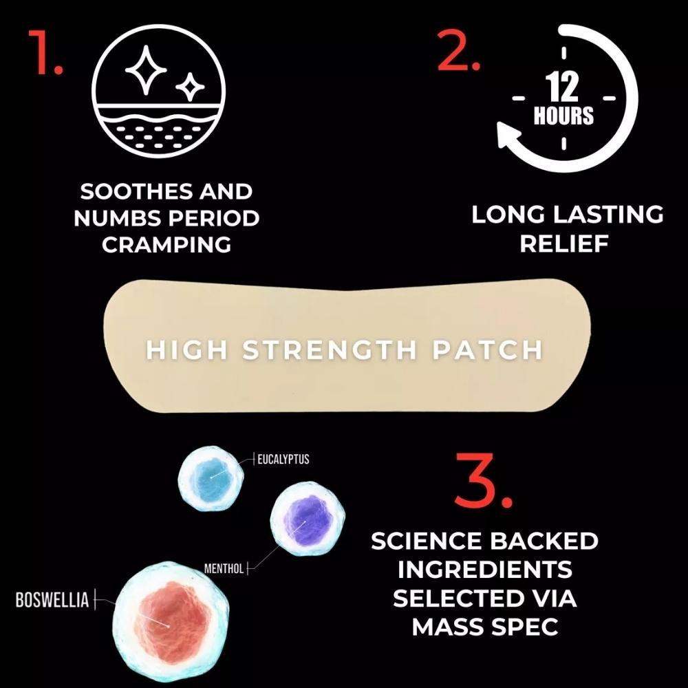 Period Harmony Monthly Cramp Soothing Patches 