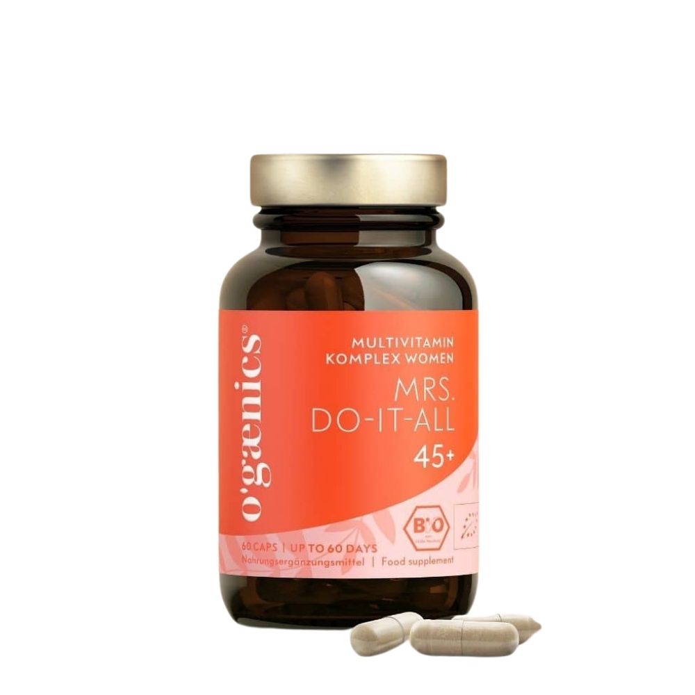 Mrs Do-it-all 45+ organic multivitamin Mrs Do-it-all 45+ organic multivitamin