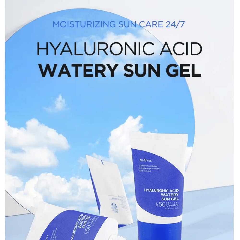 Hyaluronic Acid Watery Sun Gel SPF 50+ PA++++ (Double Pack) 