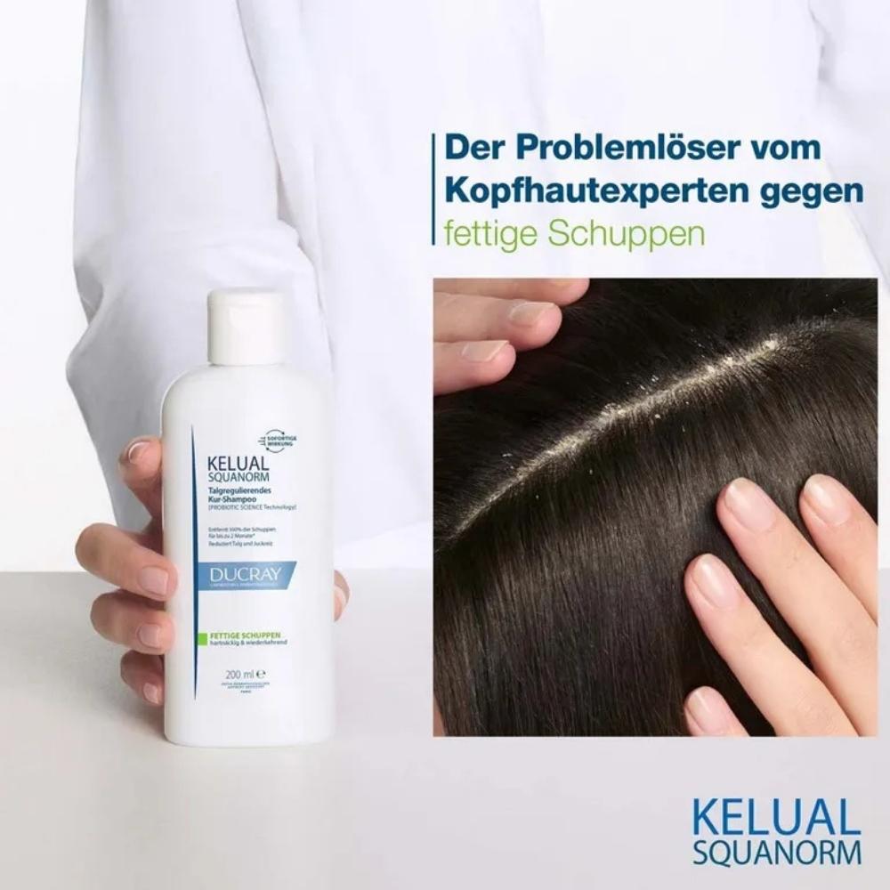 KELUAL SQUANORM Anti-Schuppen Shampoo (fettige Schuppen)
