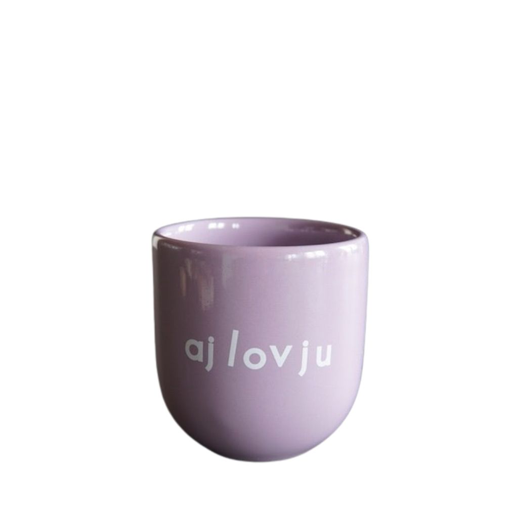 "Aj lov ju" mug