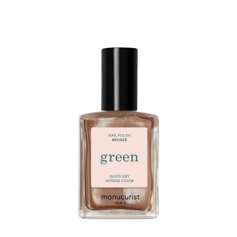 Green Nail Polish Bronzé Green Nail Polish Bronzé