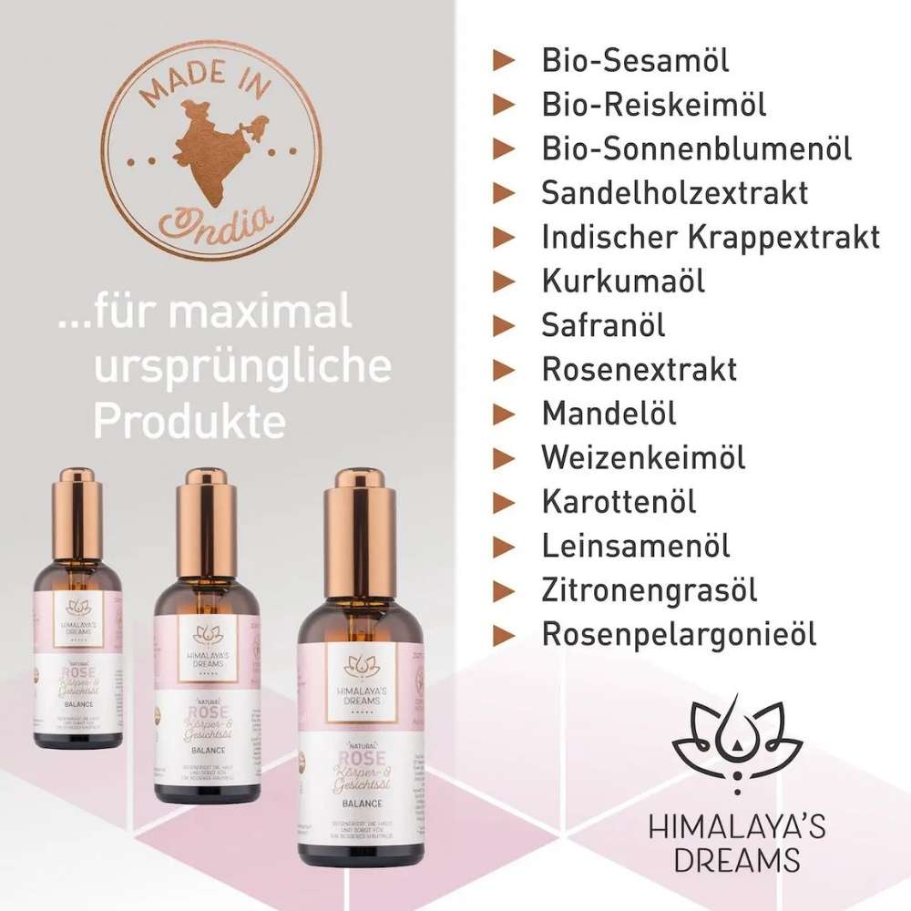 Balance Rose Körper- und Gesichtsöl