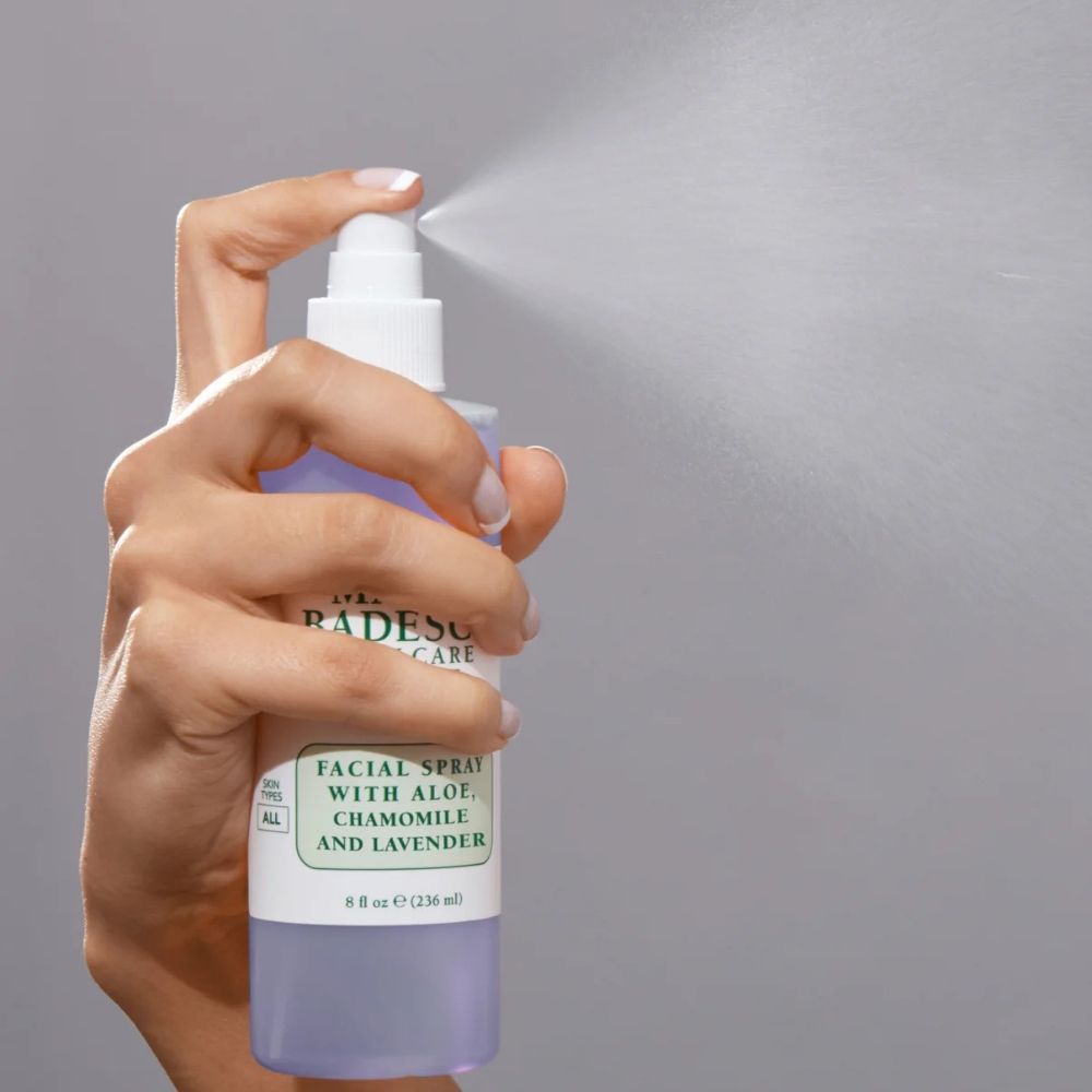 Facial Spray mit Aloe, Kamille und Lavendel 118ml Facial Spray mit Aloe, Kamille und Lavendel 118ml