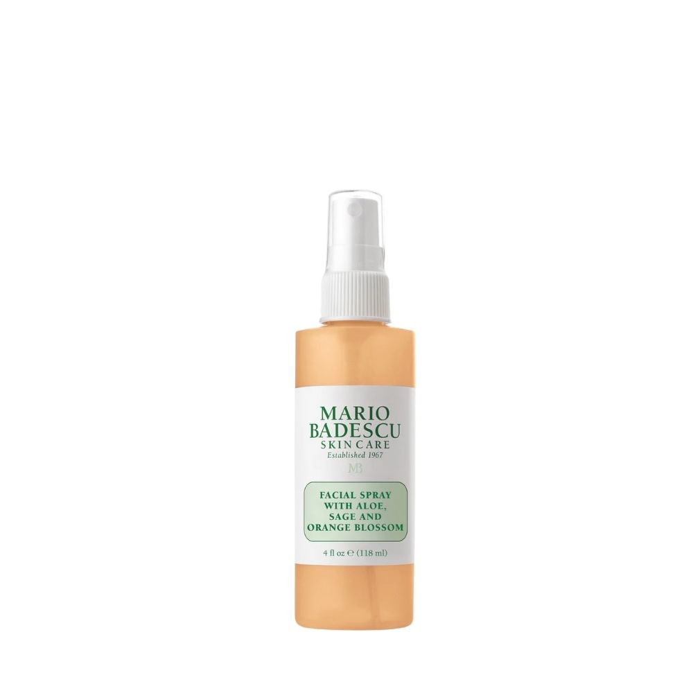 Facial Spray mit Aloe, Salbei und Orangenblüte 118ml Facial Spray mit Aloe, Salbei und Orangenblüte 118ml