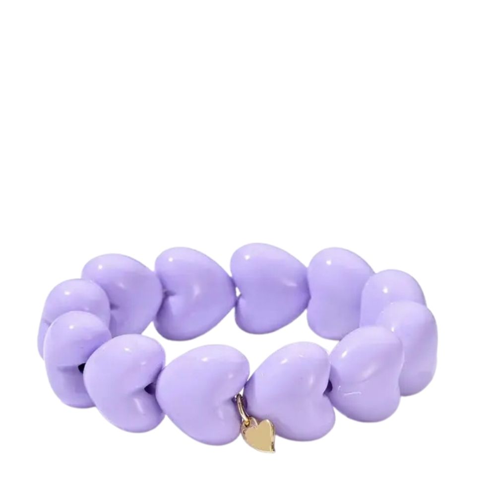 Herz-Armband - Violette