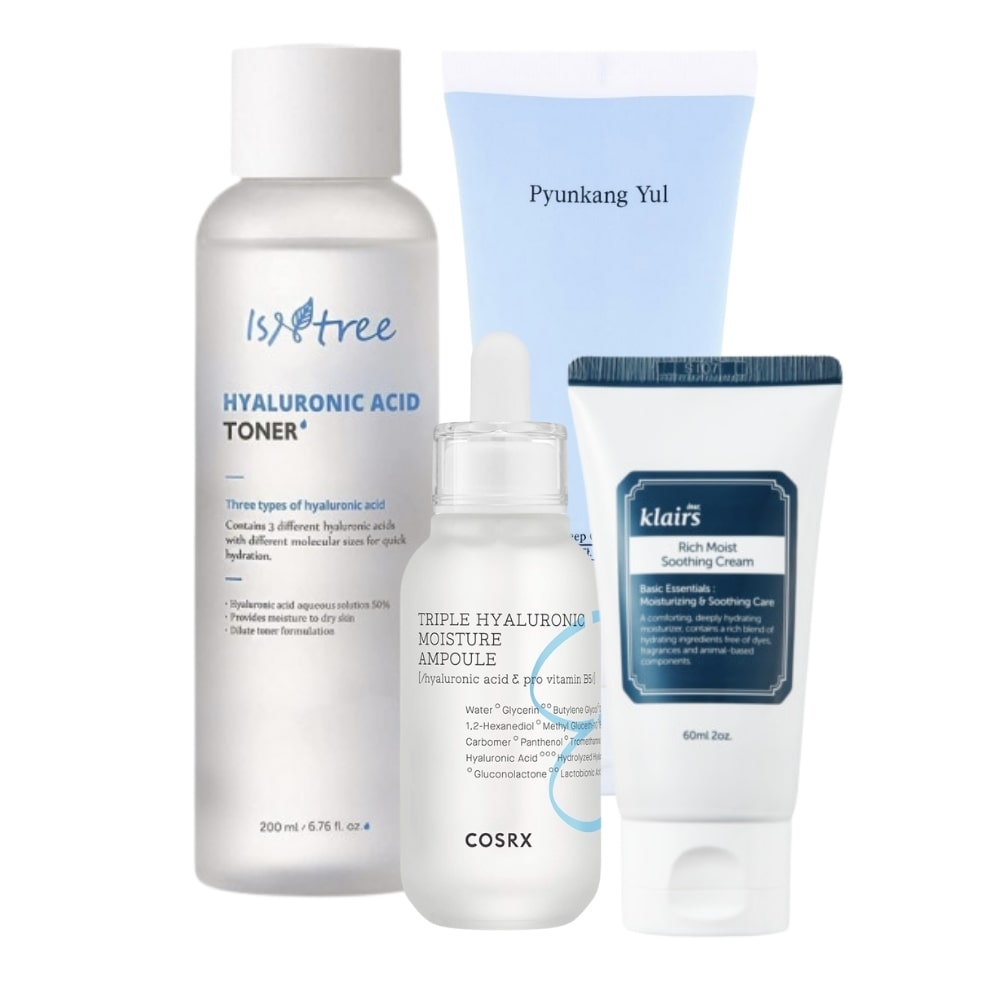 Hyaluron HautpflegeSet (für trockene/reife Haut) Look Beautiful Products