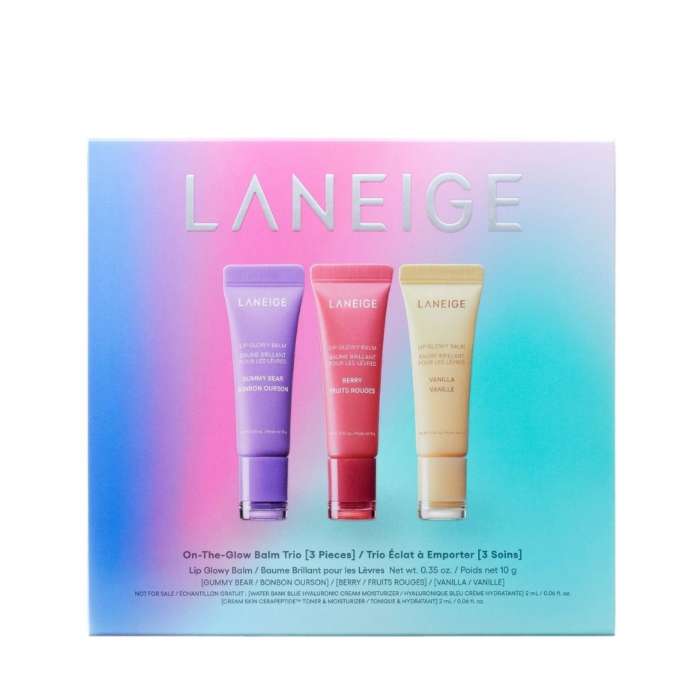 Lip Glowy Balm Trio Set