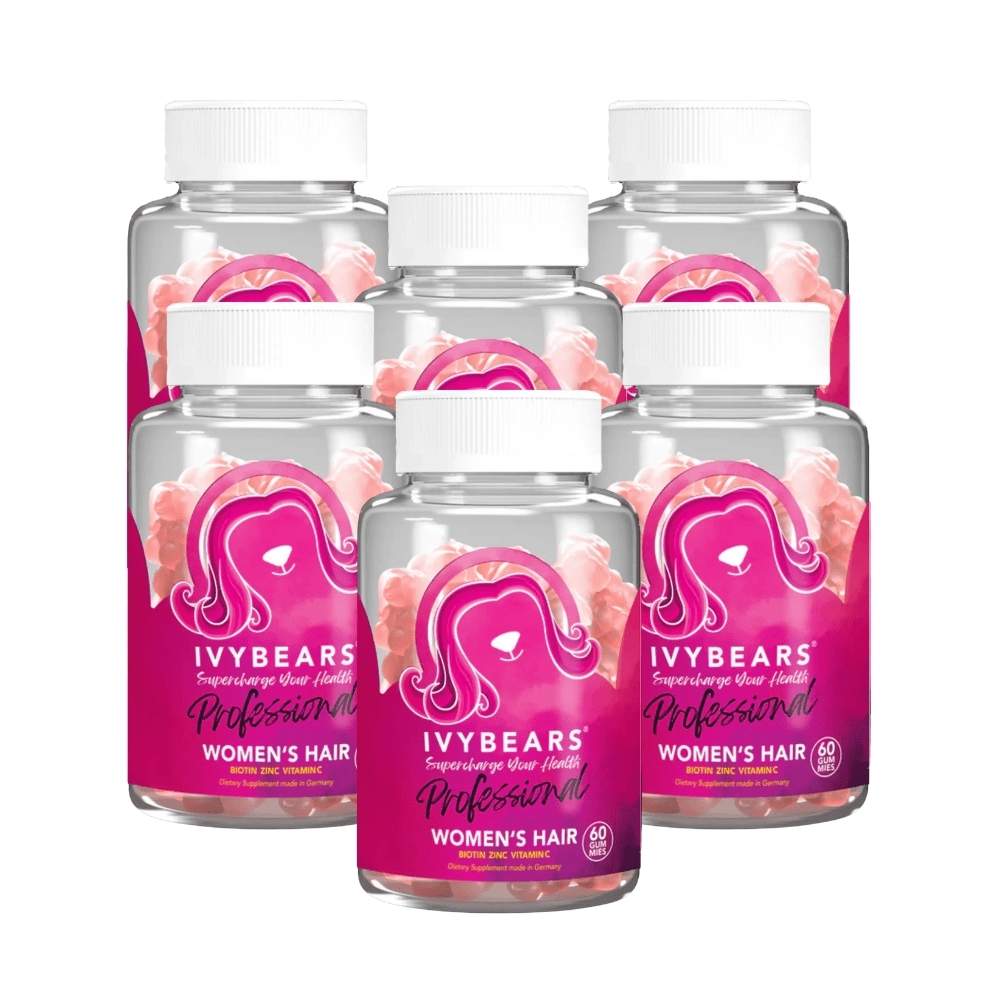 IVYBEARS® Women's Hair Vitamins Professional 6 Monats Kur IVYBEARS® Women's Hair Vitamins Professional 6 Monats Kur