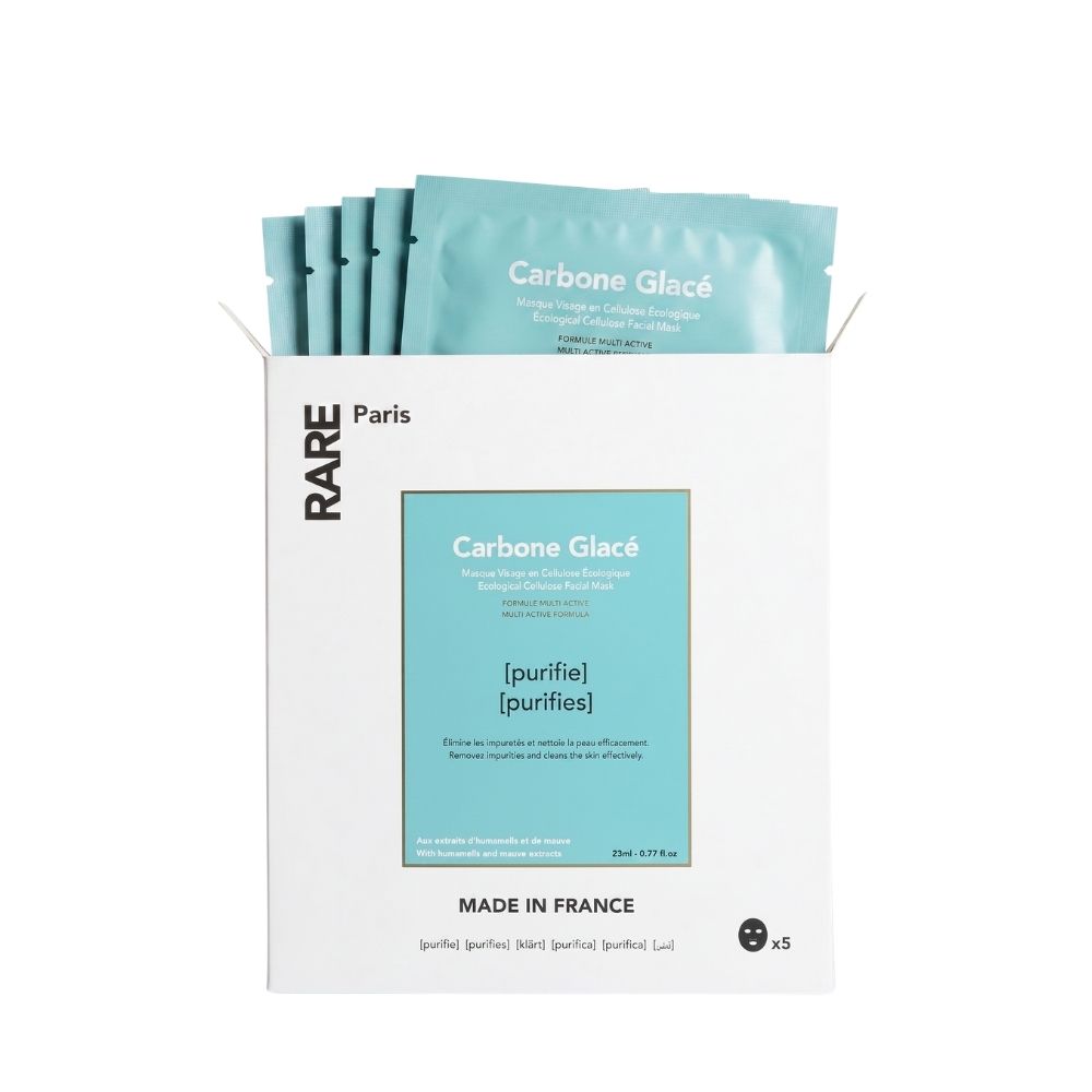 Carbone Glacé Face Mask (5 masks) Carbone Glacé Face Mask (5 masks)