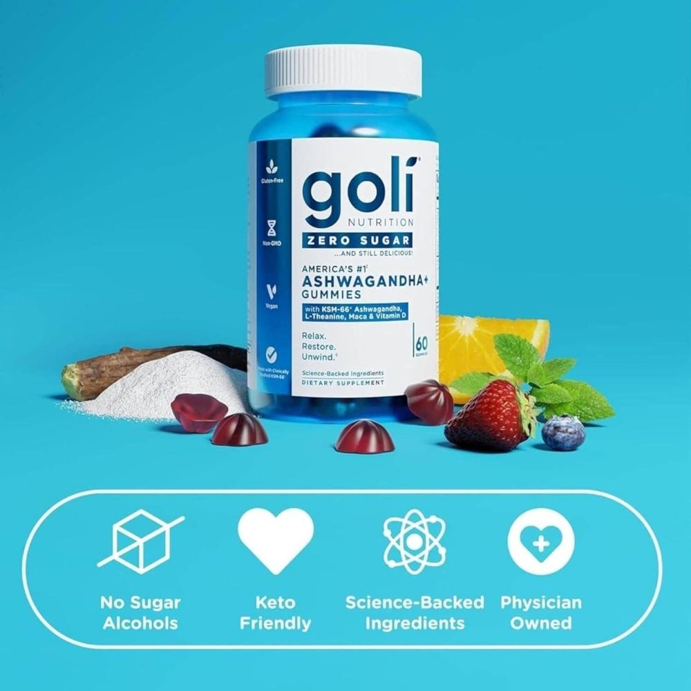 Zero Sugar Ashwagandha+ Gummies