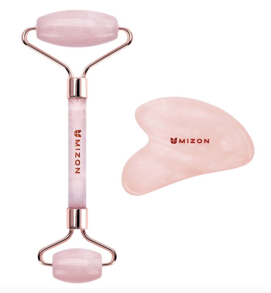 GuaSha_MIZON-min Facial Massage Roller and Gua Sha Set