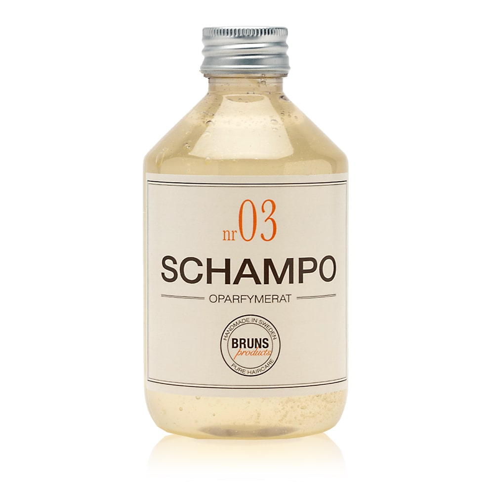 Nr. 03 Unscented Shampoo 330ml | BRUNS Products 