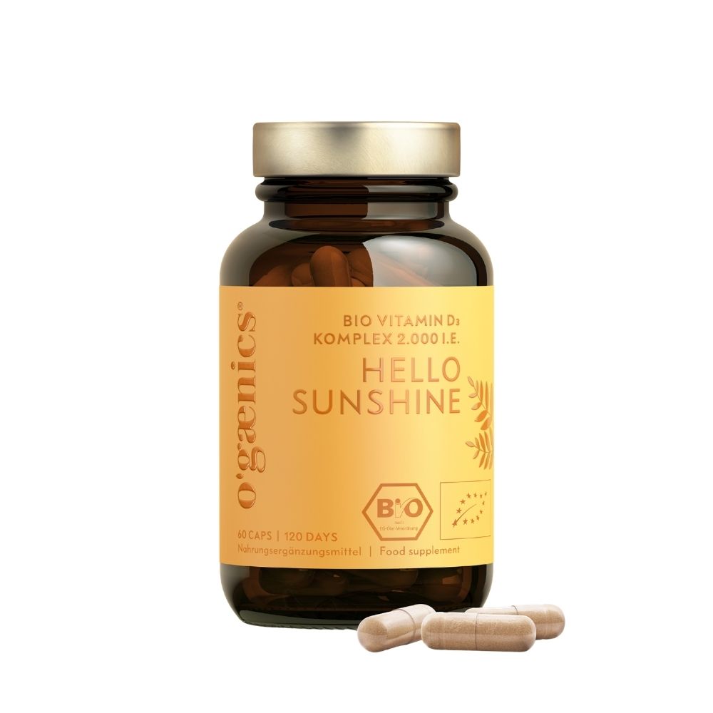 Hello Sunshine Plant-based Vitamin D 120 day cure Hello Sunshine Plant-based Vitamin D 120 day cure