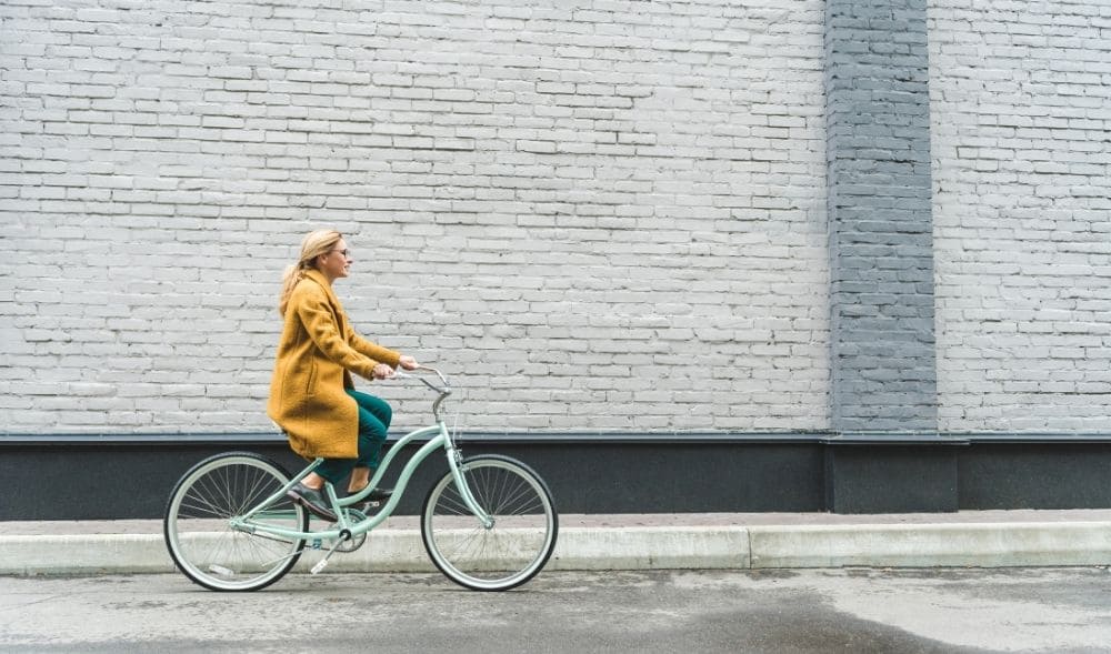 Fahrrad fahren für die Traumfigur